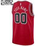 Maillot NBA Chicago Bulls Personnalisable Nike 2022-23 Icon Edition Rouge Swingman - Enfant
